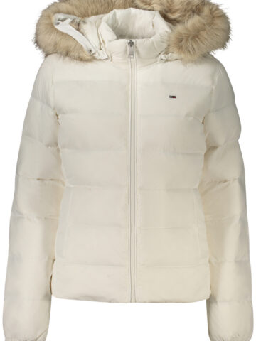 TOMMY HILFIGER WOMEN'S WHITE JACKET DW0DW18312_BIYBL