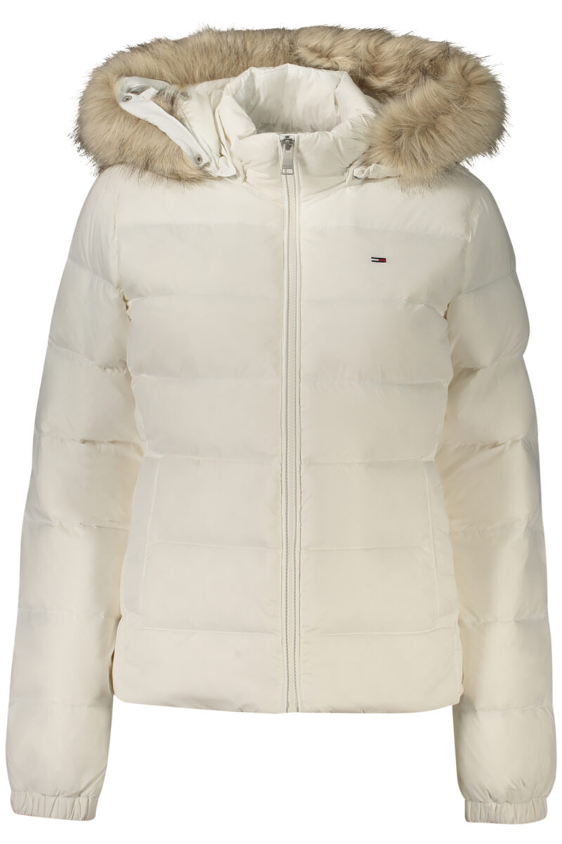 TOMMY HILFIGER WOMEN'S WHITE JACKET DW0DW18312_BIYBL