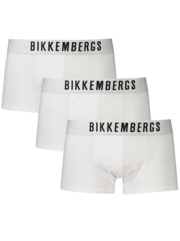 BIKKEMBERGS MEN'S BOXER WHITE BKK1UTR10TR_BIWHITE