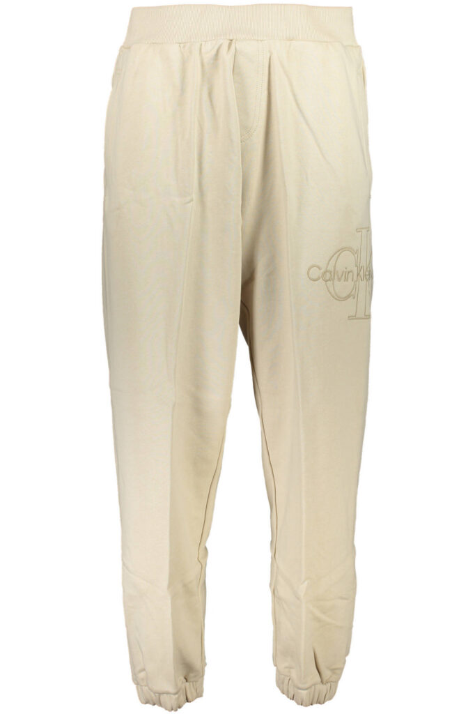 CALVIN KLEIN BEIGE MAN TROUSERS