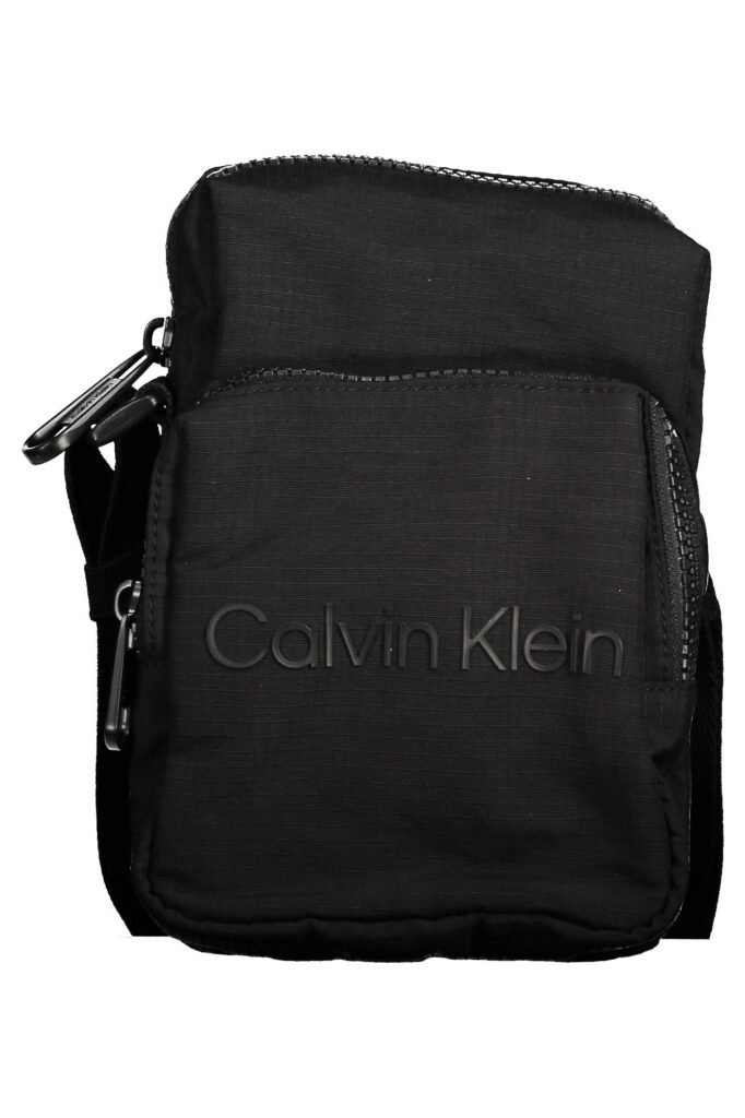 CALVIN KLEIN BLACK MAN SHOULDER BAG K50K510275_NERO_BAX