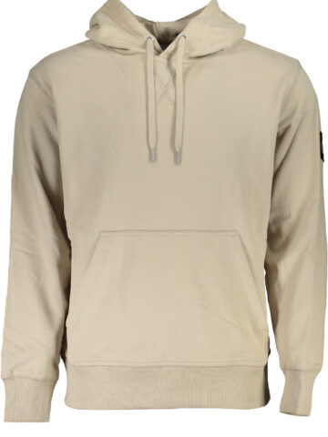 CALVIN KLEIN MEN'S BEIGE ZIPLESS SWEATSHIRT J30J323430_BEPED
