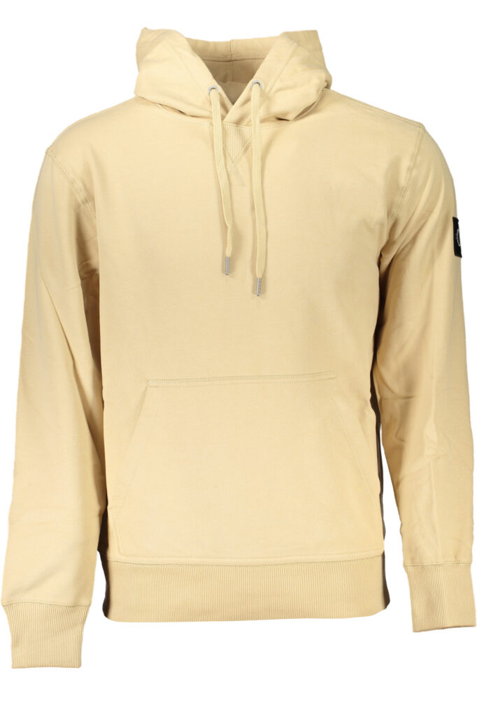 CALVIN KLEIN MEN'S BEIGE ZIPLESS SWEATSHIRT J30J323430_BEAAT