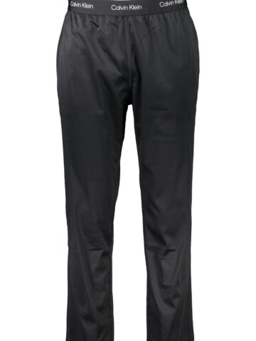 CALVIN KLEIN MEN'S BLACK PANTS 00GMS4P632_NEBAE