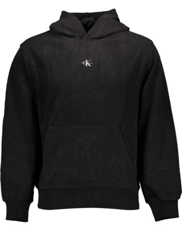 CALVIN KLEIN MEN'S BLACK ZIPLESS SWEATSHIRT J30J322535_FC678B9_NEROBEH