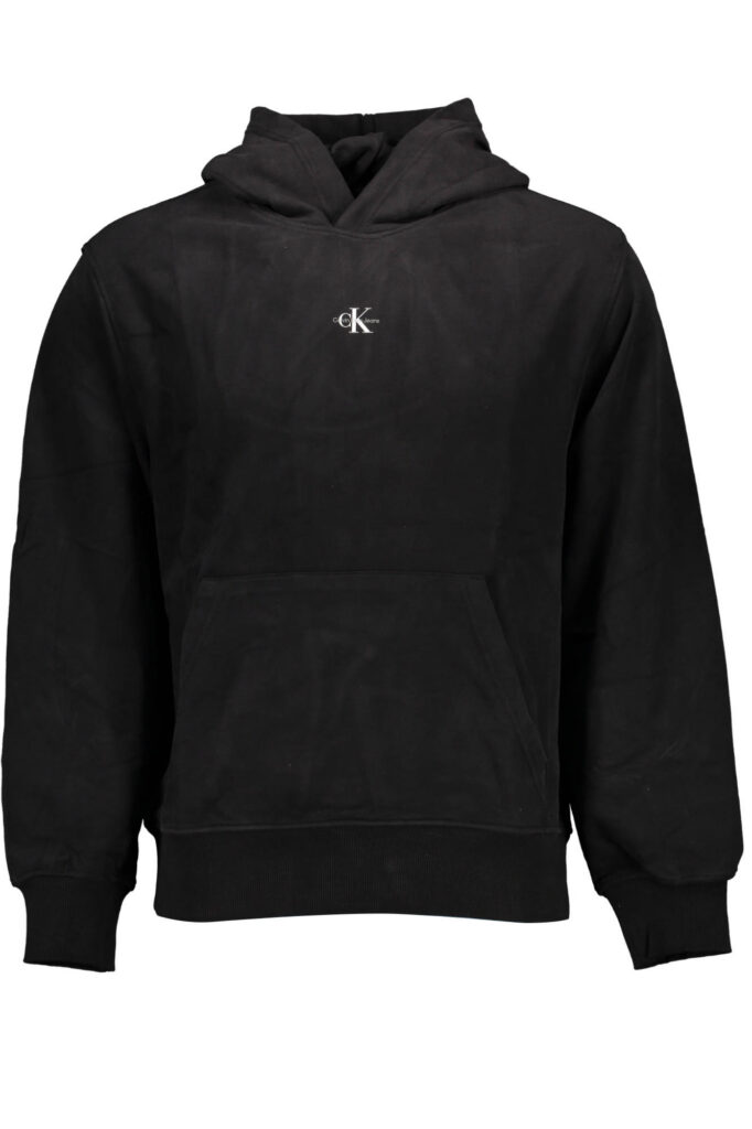 CALVIN KLEIN MEN'S BLACK ZIPLESS SWEATSHIRT J30J322535_FC678B9_NEROBEH
