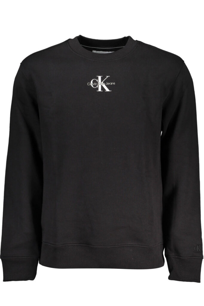CALVIN KLEIN MEN'S BLACK ZIPLESS SWEATSHIRT J30J323434_0FB77A8_NEROBEH