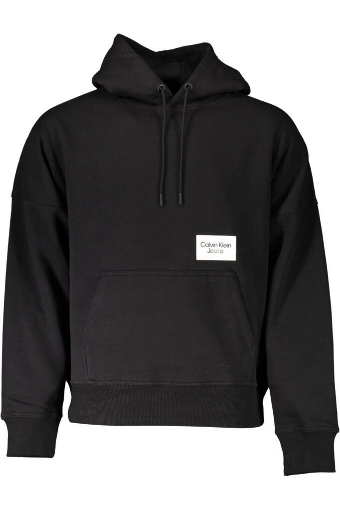 CALVIN KLEIN MEN'S BLACK ZIPLESS SWEATSHIRT J30J322527_390D96F_NEROBEH