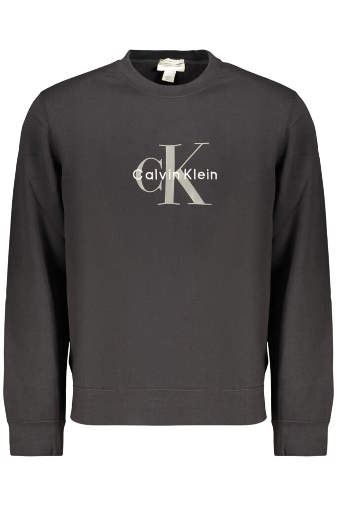 CALVIN KLEIN MEN'S BLACK ZIPLESS SWEATSHIRT LV04RG278G_NEUB1