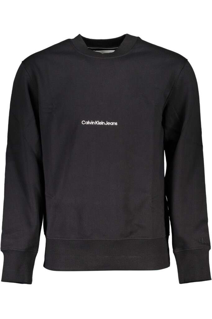 CALVIN KLEIN MEN'S BLACK ZIPLESS SWEATSHIRT J30J324116_NEBEH