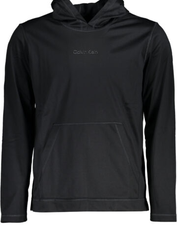 CALVIN KLEIN MEN'S BLACK ZIPLESS SWEATSHIRT 00GMS4W328_NEBAE
