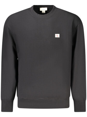 CALVIN KLEIN MEN'S BLACK ZIPLESS SWEATSHIRT LV04RC273G_NEUB1