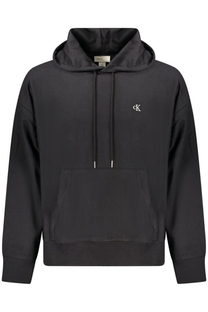 CALVIN KLEIN MEN'S BLACK ZIPLESS SWEATSHIRT LV04RC278G_NEUB1