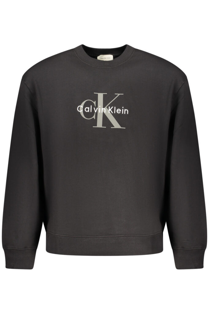CALVIN KLEIN MEN'S BLACK ZIPLESS SWEATSHIRT LV04RD242G_NEUB1
