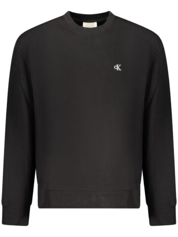 CALVIN KLEIN MEN'S BLACK ZIPLESS SWEATSHIRT LV04RC296G_NEUB1