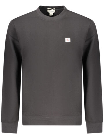 CALVIN KLEIN MEN'S BLACK ZIPLESS SWEATSHIRT LV04RG268G_NEUB1