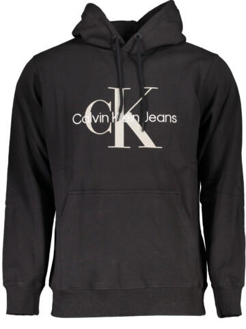 CALVIN KLEIN MEN'S BLACK ZIPLESS SWEATSHIRT J30J320805_NE0GR
