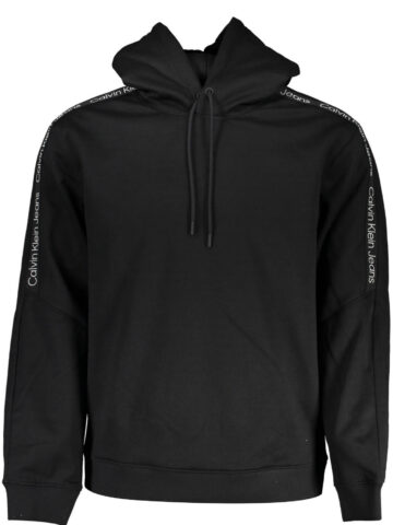 CALVIN KLEIN MEN'S BLACK ZIPLESS SWEATSHIRT J30J323429_1BA6A80_NEROBEH