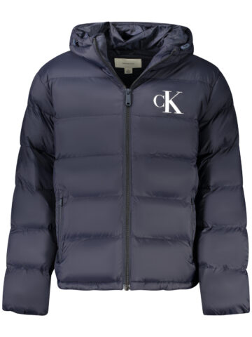 CALVIN KLEIN MEN'S BLUE JACKET LV04RD528G_BLCEF