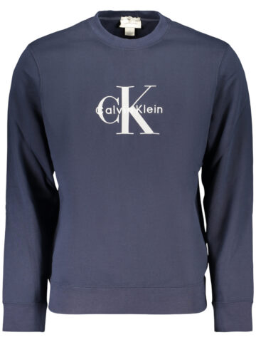 CALVIN KLEIN MEN'S BLUE ZIPLESS SWEATSHIRT LV04RG278G_BLCEF
