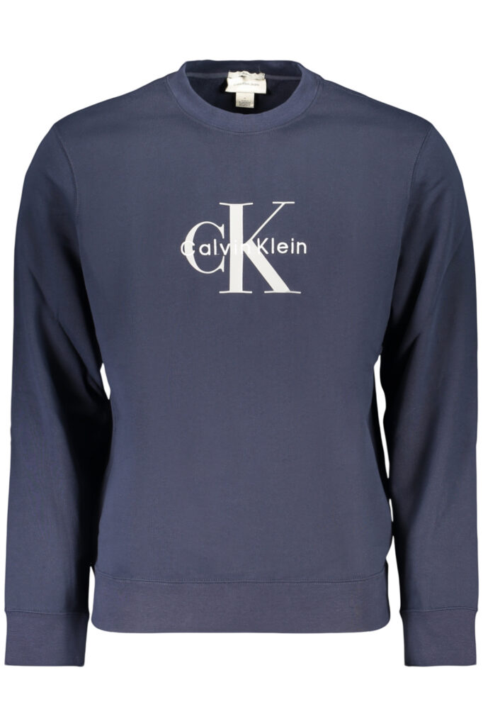CALVIN KLEIN MEN'S BLUE ZIPLESS SWEATSHIRT LV04RG278G_BLCEF