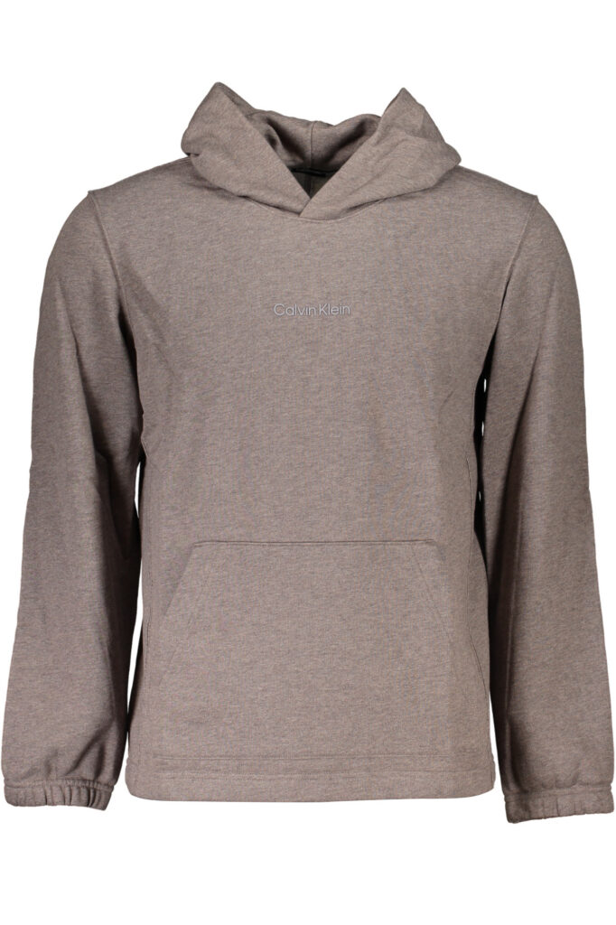 CALVIN KLEIN MEN'S BROWN ZIPLESS SWEATSHIRT 00GMS3W303_MAN6N