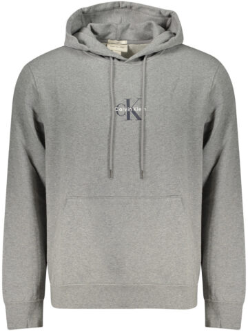 CALVIN KLEIN MEN'S GRAY ZIPLESS SWEATSHIRT LV04RG279G_GRP7E
