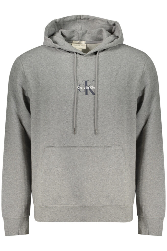 CALVIN KLEIN MEN'S GRAY ZIPLESS SWEATSHIRT LV04RG279G_GRP7E