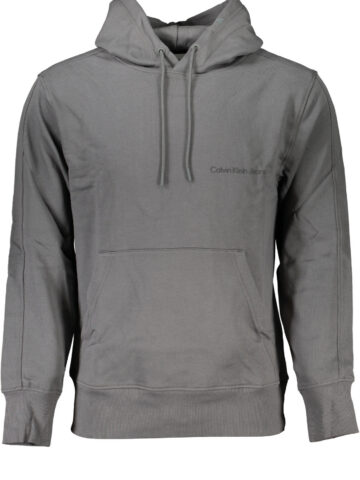 CALVIN KLEIN MEN'S GRAY ZIPLESS SWEATSHIRT J30J324620_GRPSM