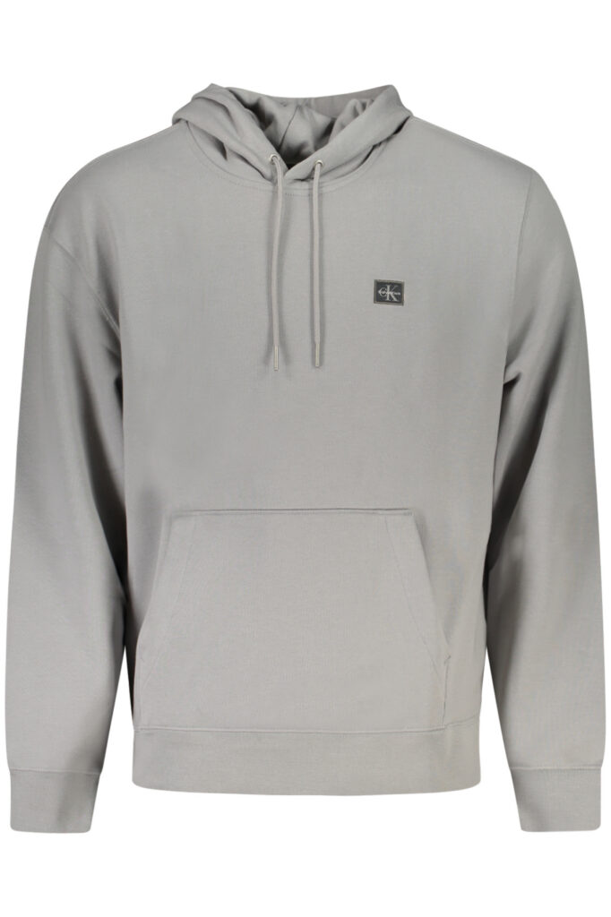 CALVIN KLEIN MEN'S GRAY ZIPLESS SWEATSHIRT LV04RC274G_GRRO2