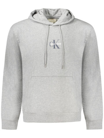 CALVIN KLEIN MEN'S GRAY ZIPLESS SWEATSHIRT LV04RD243G_GRP7E