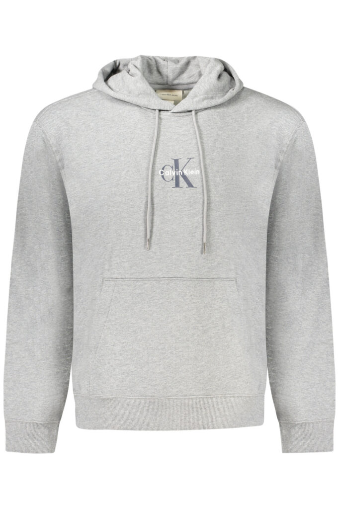 CALVIN KLEIN MEN'S GRAY ZIPLESS SWEATSHIRT LV04RD243G_GRP7E