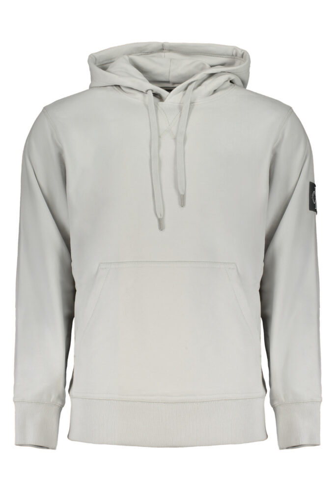 CALVIN KLEIN MEN'S GRAY ZIPLESS SWEATSHIRT J30J323430_GRPC8
