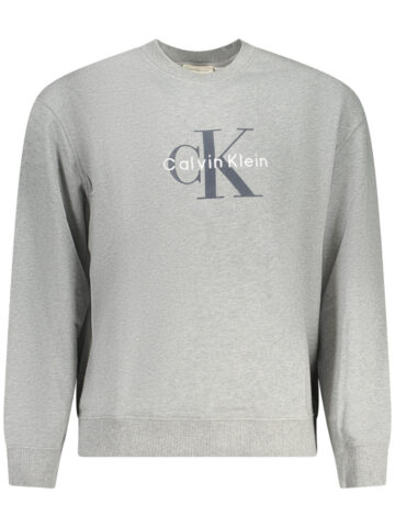 CALVIN KLEIN MEN'S GRAY ZIPLESS SWEATSHIRT LV04RD242G_GRP7E
