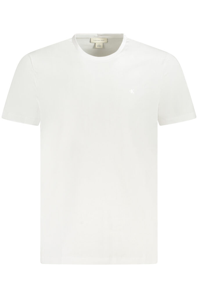 CALVIN KLEIN MEN'S SHORT SLEEVE T-SHIRT WHITE LV040HM265_BIYAA