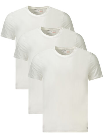 CALVIN KLEIN MEN'S SHORT SLEEVE T-SHIRT WHITE LV00NB4051_BI100