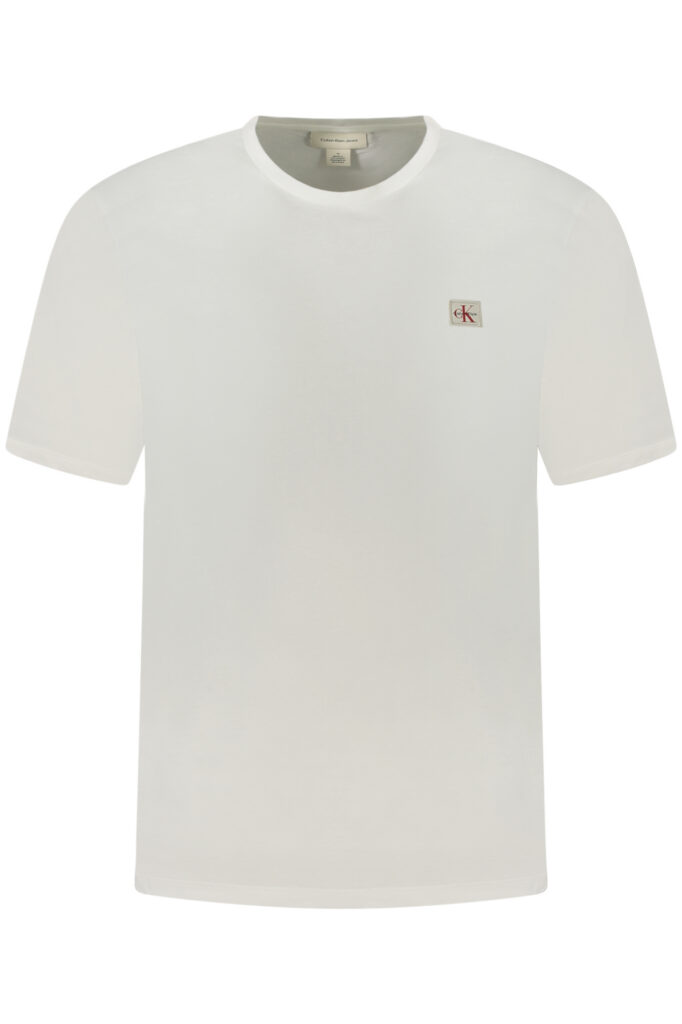 CALVIN KLEIN MEN'S SHORT SLEEVE T-SHIRT WHITE LV04RC272G_BIYAF
