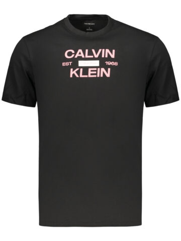 CALVIN KLEIN MEN'S SHORT-SLEEVE T-SHIRT BLACK LV04RG805G_NEUB1