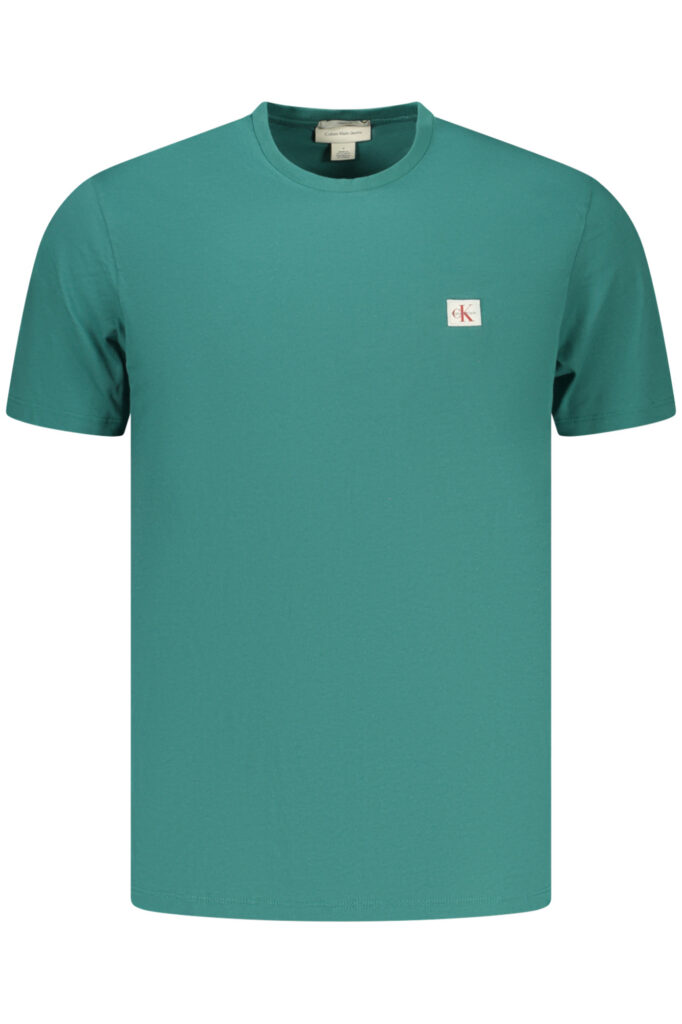 CALVIN KLEIN MEN'S SHORT-SLEEVED T-SHIRT GREEN LV04RC272G_VE8ZU