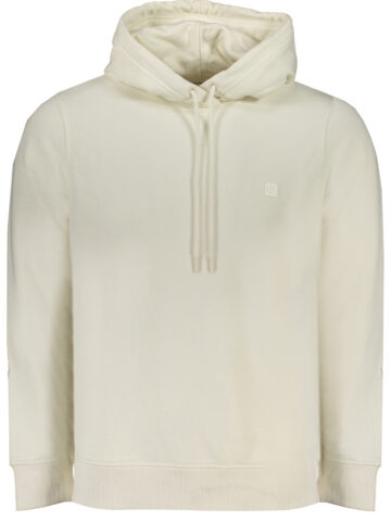 CALVIN KLEIN MEN'S WHITE ZIPLESS SWEATSHIRT J30J325149_BIYBI