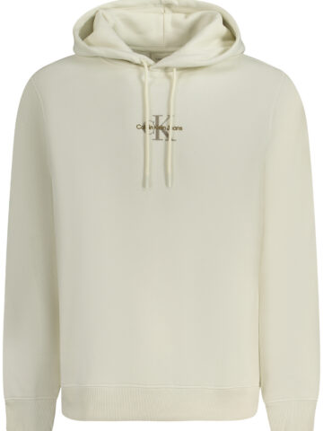 CALVIN KLEIN MEN'S ZIPLESS SWEATSHIRT WHITE J30J325629_BIYBI