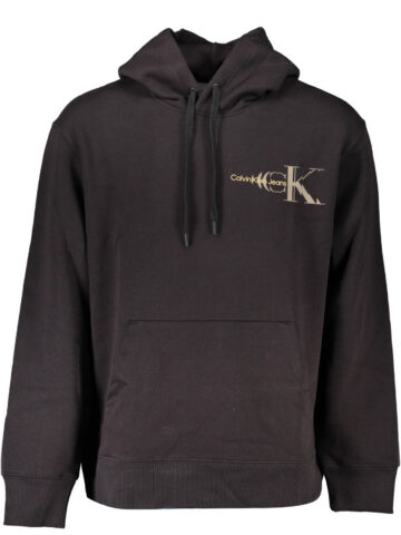 CALVIN KLEIN MEN'S BLACK ZIP-UP SWEATSHIRT LV04RH238G_NEUB1