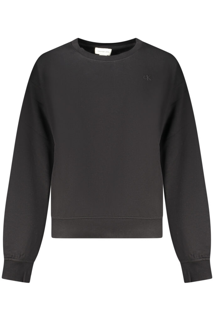 CALVIN KLEIN WOMEN'S BLACK ZIPLESS SWEATSHIRT LV047B236G_NEUB1