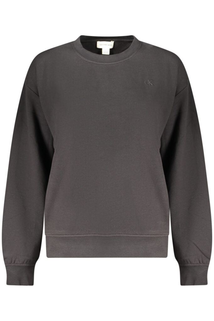 CALVIN KLEIN WOMEN'S BLACK ZIPLESS SWEATSHIRT LV047F223G_NEUB1