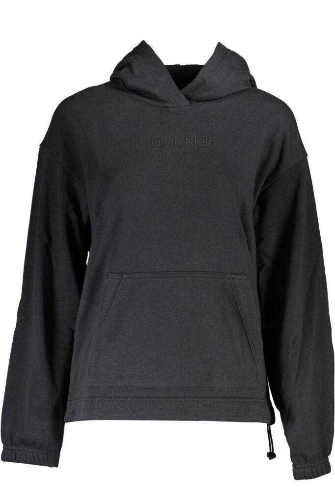 CALVIN KLEIN WOMEN'S SWEATSHIRT WITHOUT ZIP BLACK 00GWS3W300_NERO_BAE