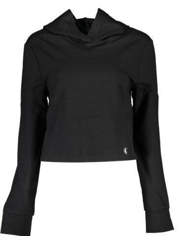 CALVIN KLEIN WOMEN'S SWEATSHIRT WITHOUT ZIP BLACK J20J219125_NERO_BEH