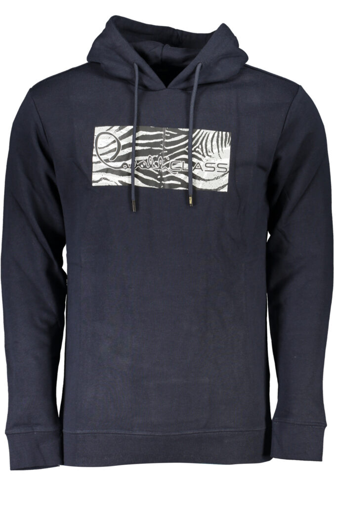 CAVALLI CLASS MEN'S BLUE ZIPLESS SWEATSHIRT RXT65JCF062_BL04926
