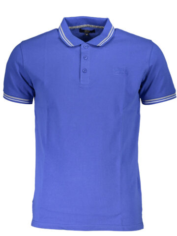 CAVALLI CLASS POLO SHORT SLEEVE MEN BLUE QXT64SKB002_C10FC5D_BLU03030