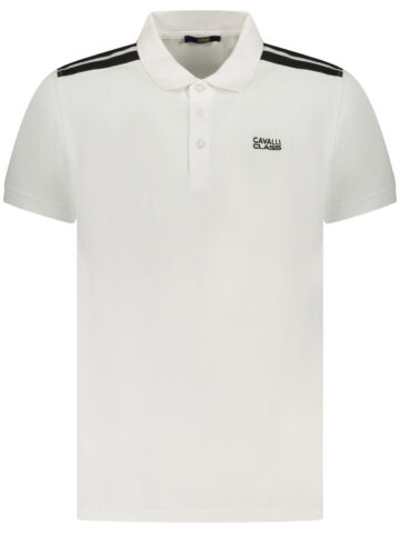 CAVALLI CLASS POLO SHORT SLEEVES MEN WHITE TXT64DJD060_BI00533