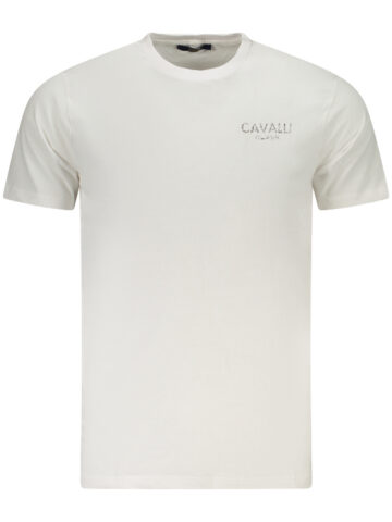 CAVALLI CLASS SHORT SLEEVE T-SHIRT MEN WHITE TXT61JJD060_BI00533